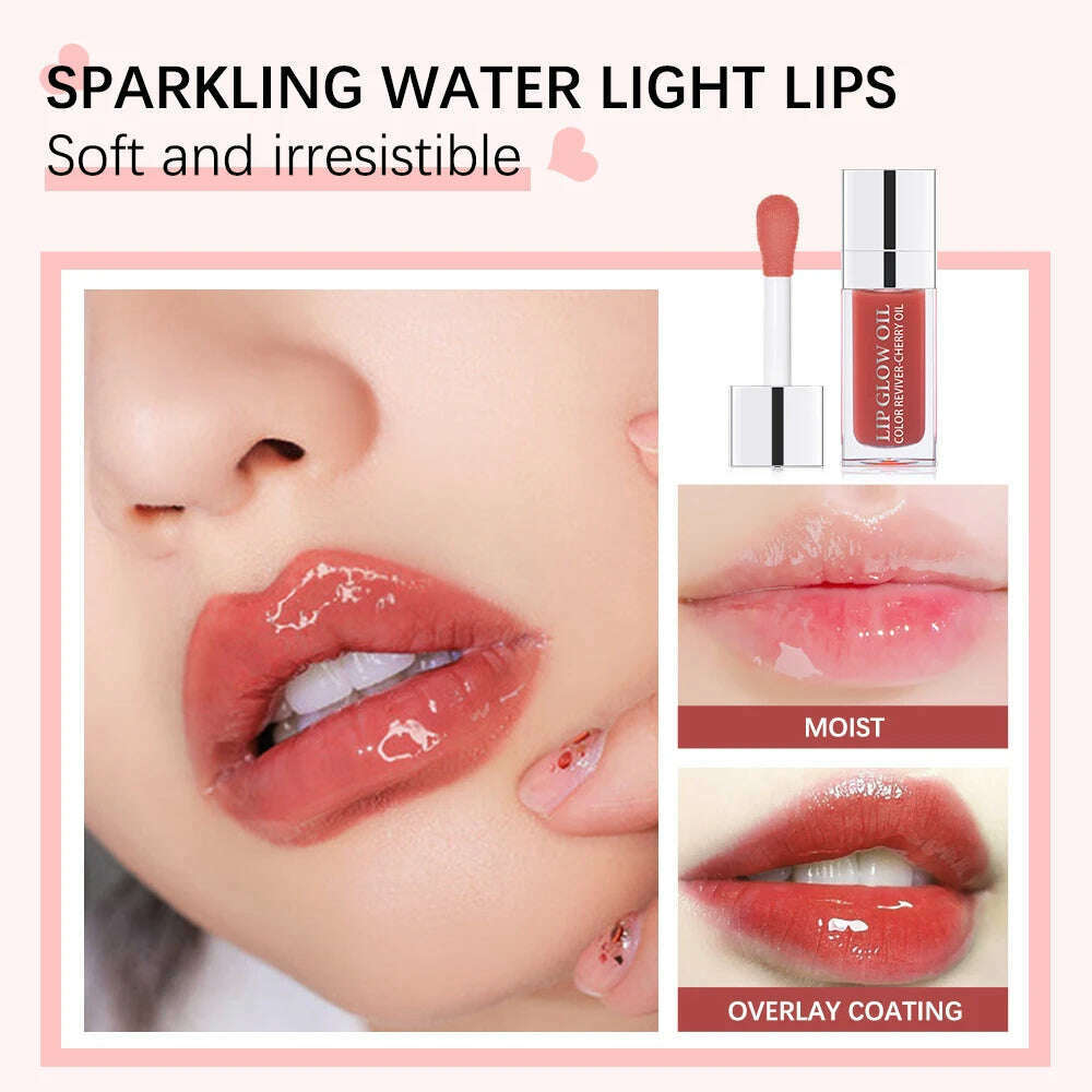 Moisturizing Lip Balm Original Lip Oil Gloss Care of the Lips Benetitnt for Lips Plumping Exfoliating Pink Plumping Gloss Oil - KIMLUD