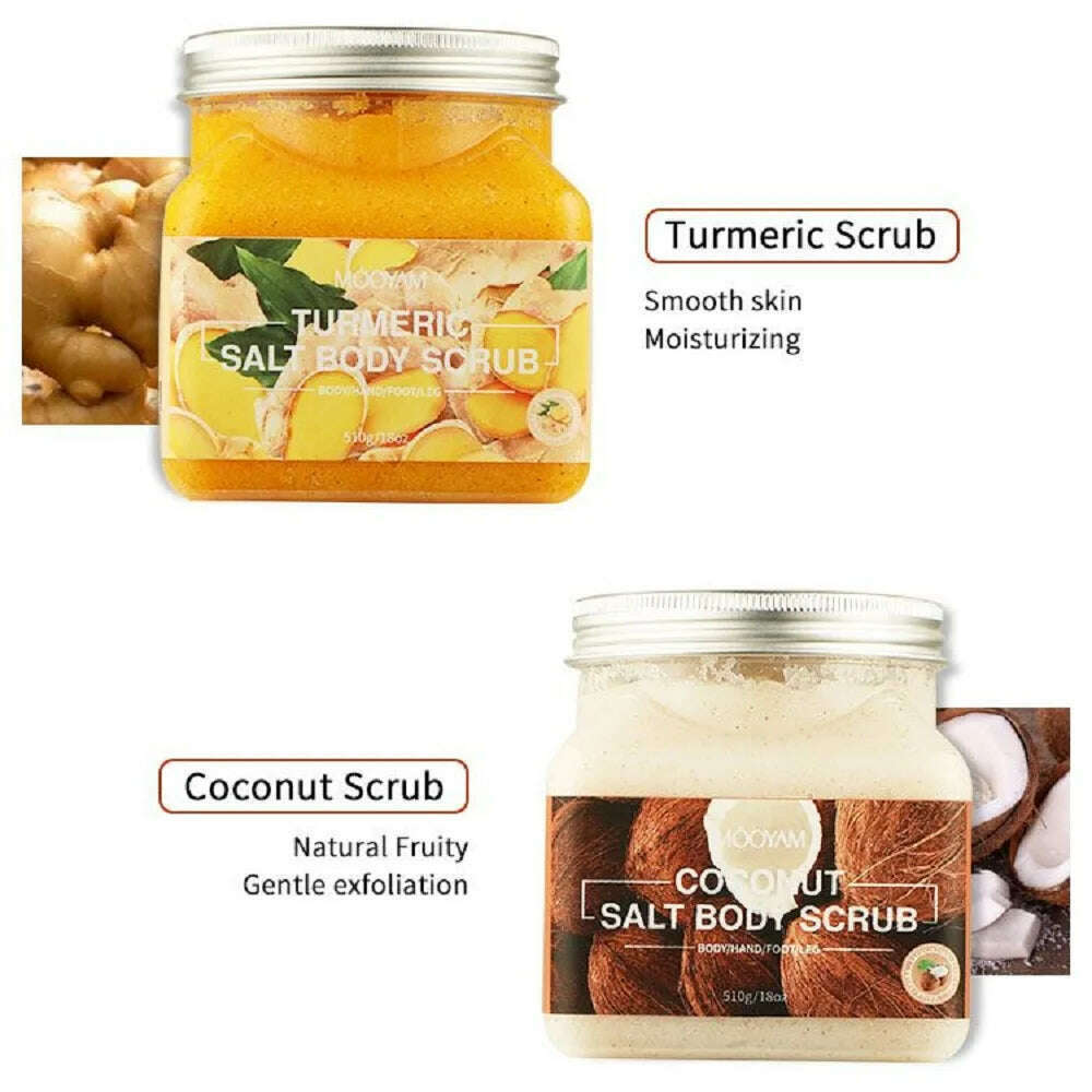 Natural Body Exfoliator Moisturizing Fruit Bath Body Scrub for Nourishing Essential Body Care - KIMLUD