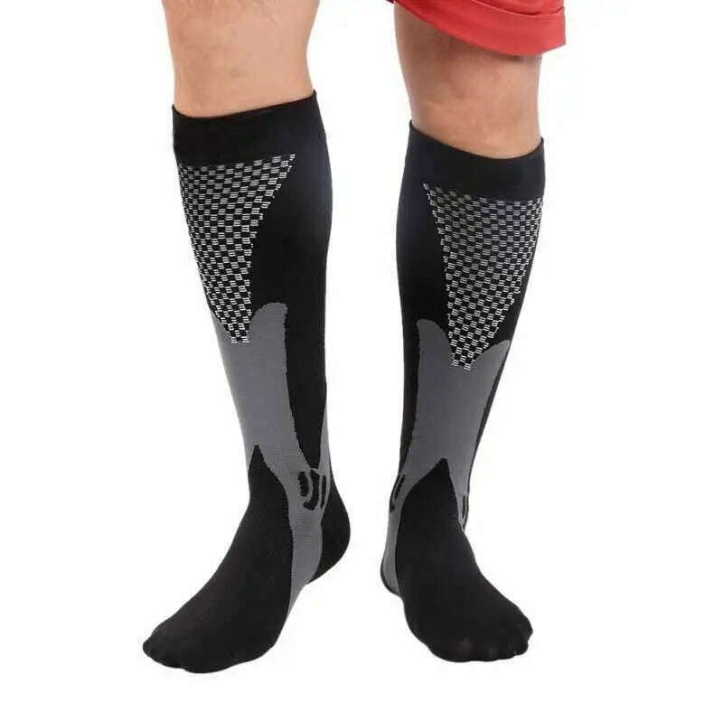 KIMLUD, New Arrival Stockings Compression Golf Sport Socks Medical Nursing Stockings Prevent Varicose Veins Socks Fit For Rugby Socks, KIMLUD Womens Clothes