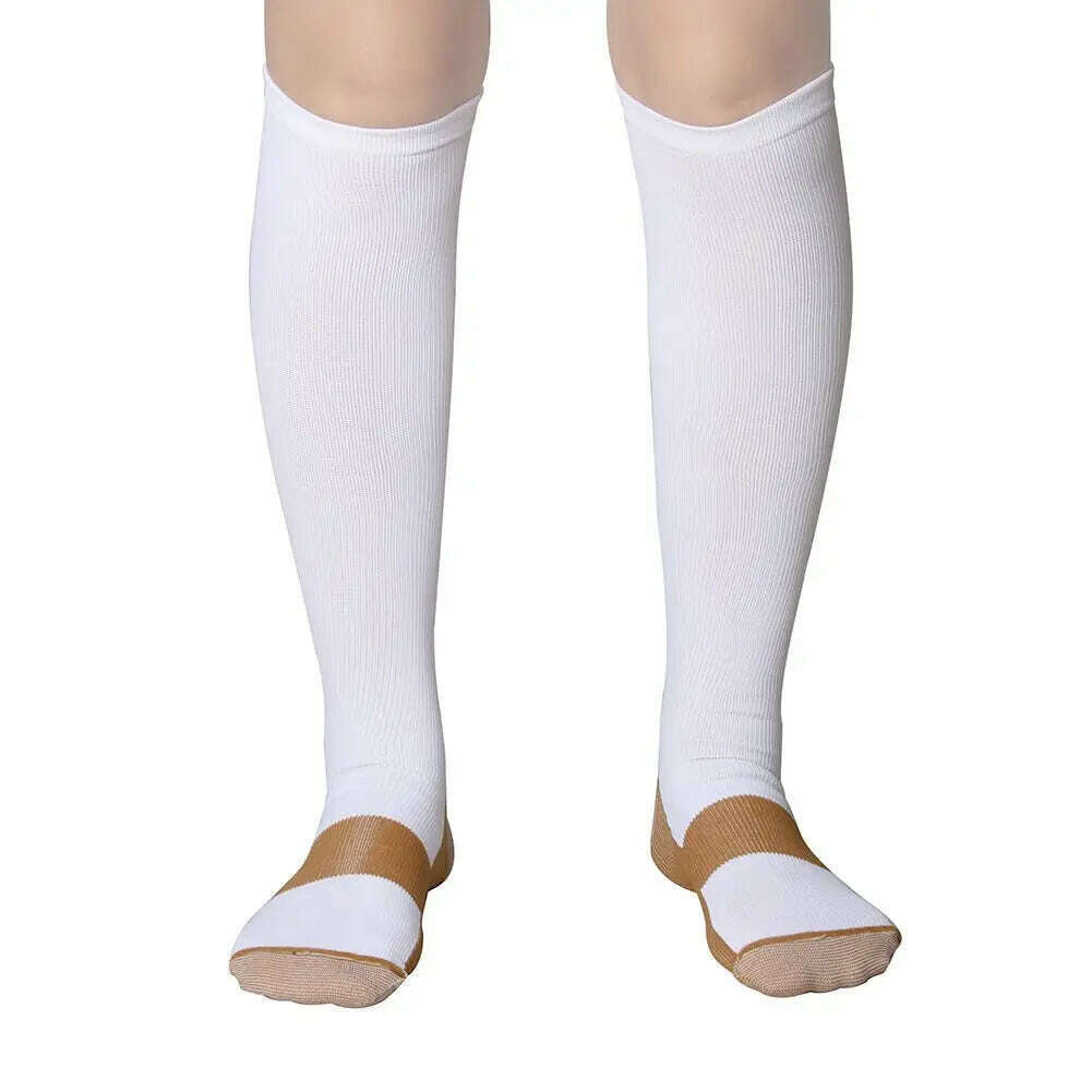 KIMLUD, New Arrival Stockings Compression Golf Sport Socks Medical Nursing Stockings Prevent Varicose Veins Socks Fit For Rugby Socks, KIMLUD Womens Clothes