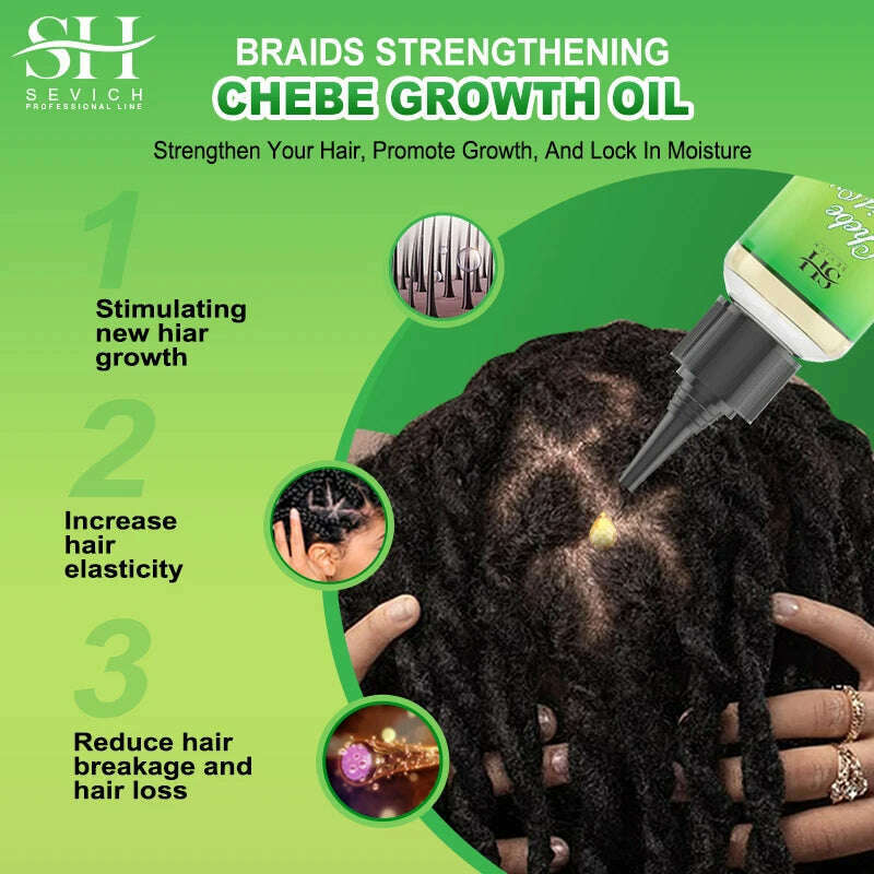 KIMLUD, New Chebe Braid Hair Growth Oil African Fast Hair Strengthener Anti Hair Loss Treatment Products Braid Anti Breaking Hair Care, KIMLUD Womens Clothes