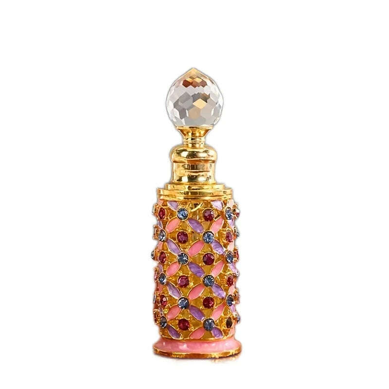 New perfume bottle with essential oils Arabian Middle Eastern style empty bottle - KIMLUD