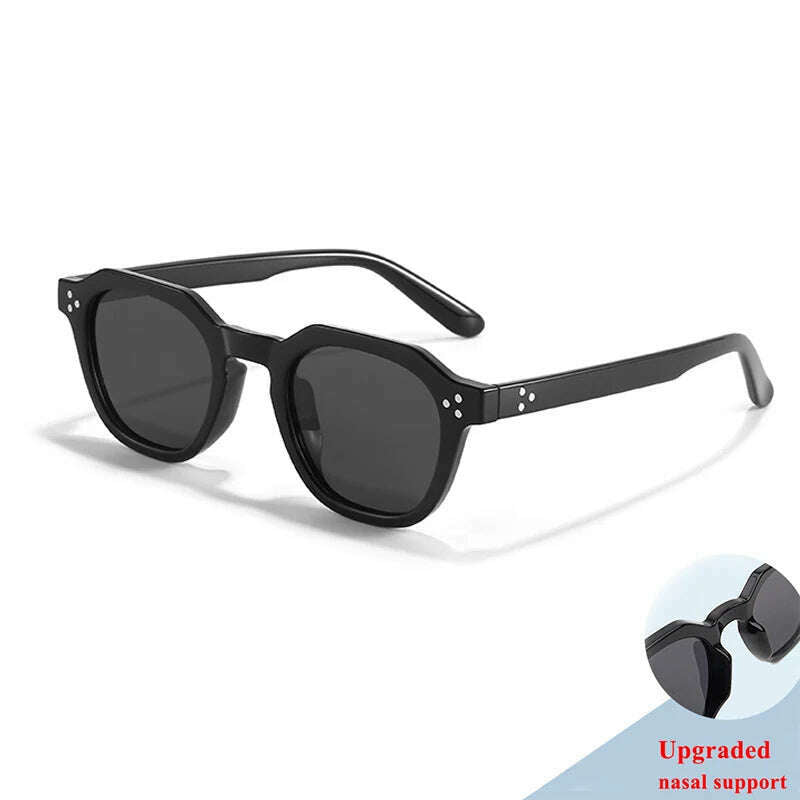 KIMLUD, New Retro Polarized TR90 Frame Men's Sunglasses Fashion Polygon Women Sunglasses Male Outddor High Quality Travel UV400 Eyewear, C23 / CHINA, KIMLUD Womens Clothes