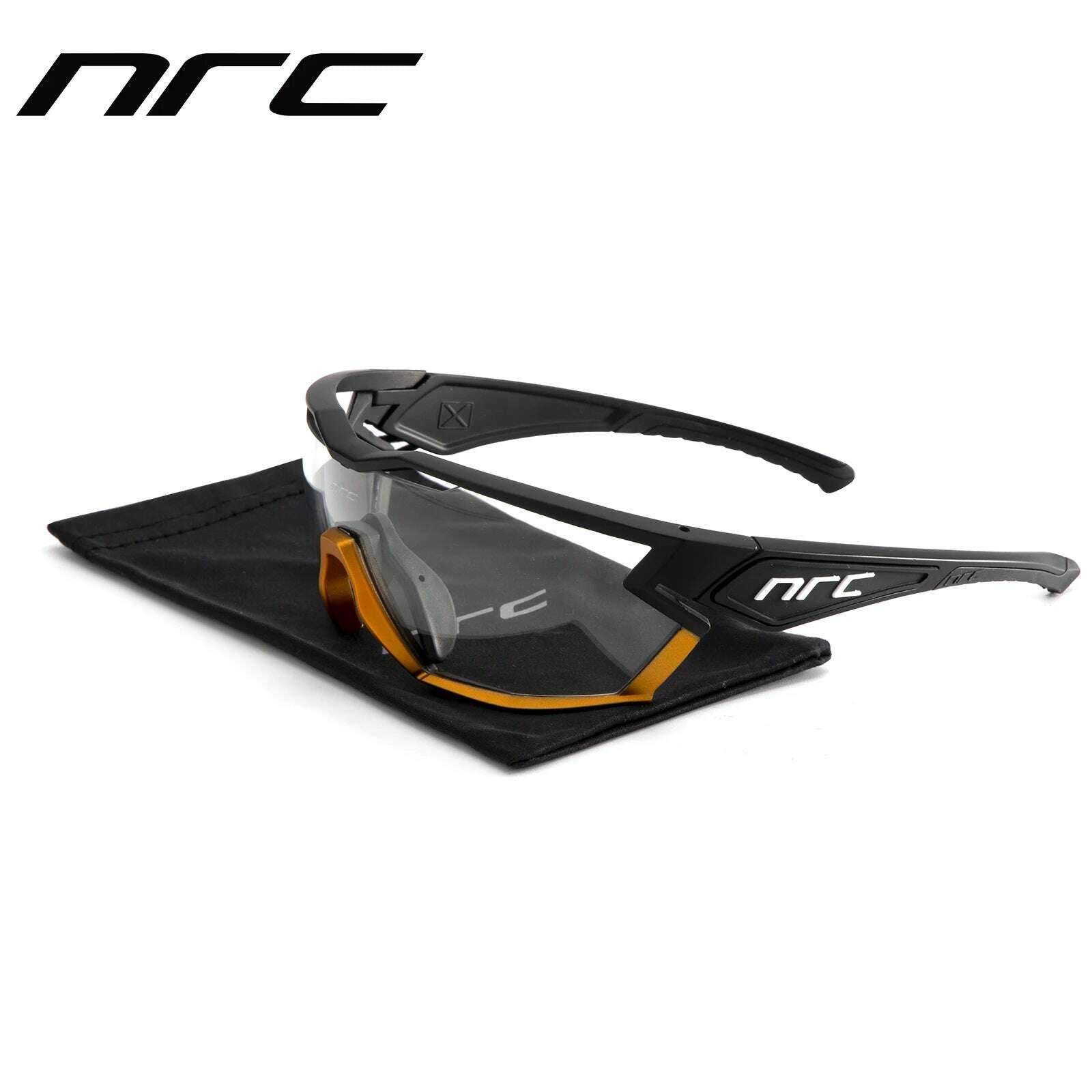 KIMLUD, NRC Cycling Sunglasses Woman Bike Goggles Man 1 lens Cycling Glasses Outdoor UV400 Sports Bicycle Eyewear Sunglasses Eyepieces, KIMLUD Womens Clothes
