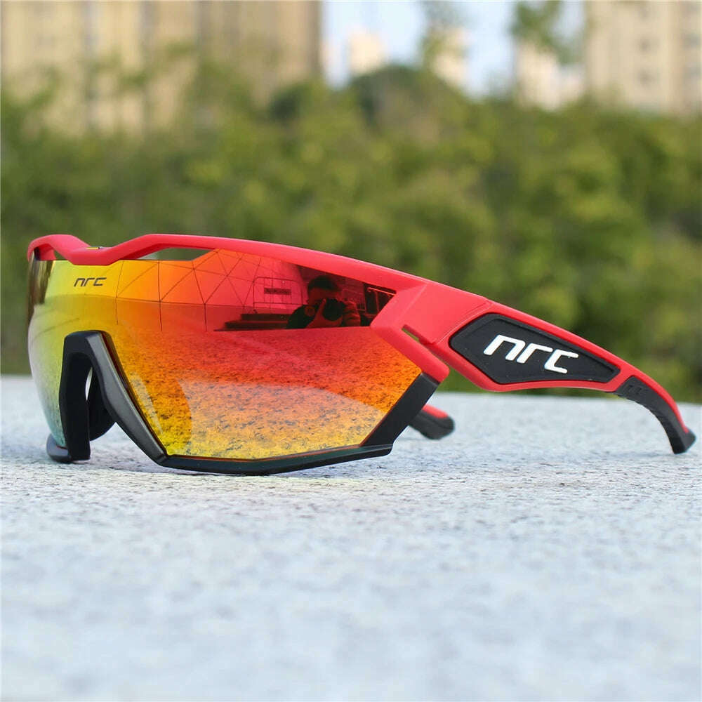 KIMLUD, NRC X2 PRide 3lens Cycling Glasses Man Mountain Bike Bicycle Sport Sunglasses MTB Cycling Eyewear Woman, KIMLUD Womens Clothes