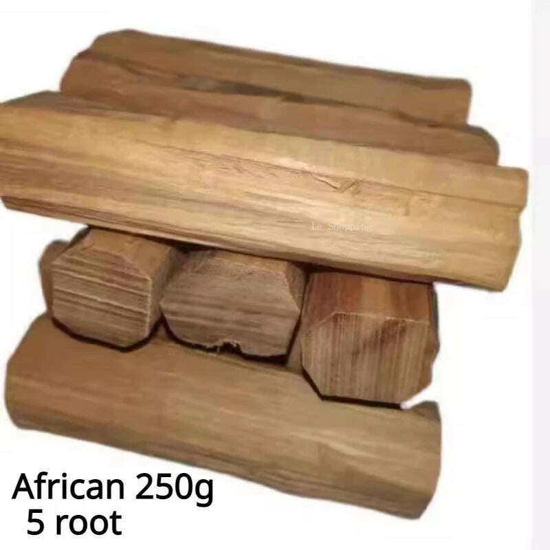 KIMLUD, Old Mountain Sandalwood Log Material Natural Wild African Sandalwood Air Purification Carved Buddha Beads Aromatherapy Material, African 250g, KIMLUD APPAREL - Womens Clothes