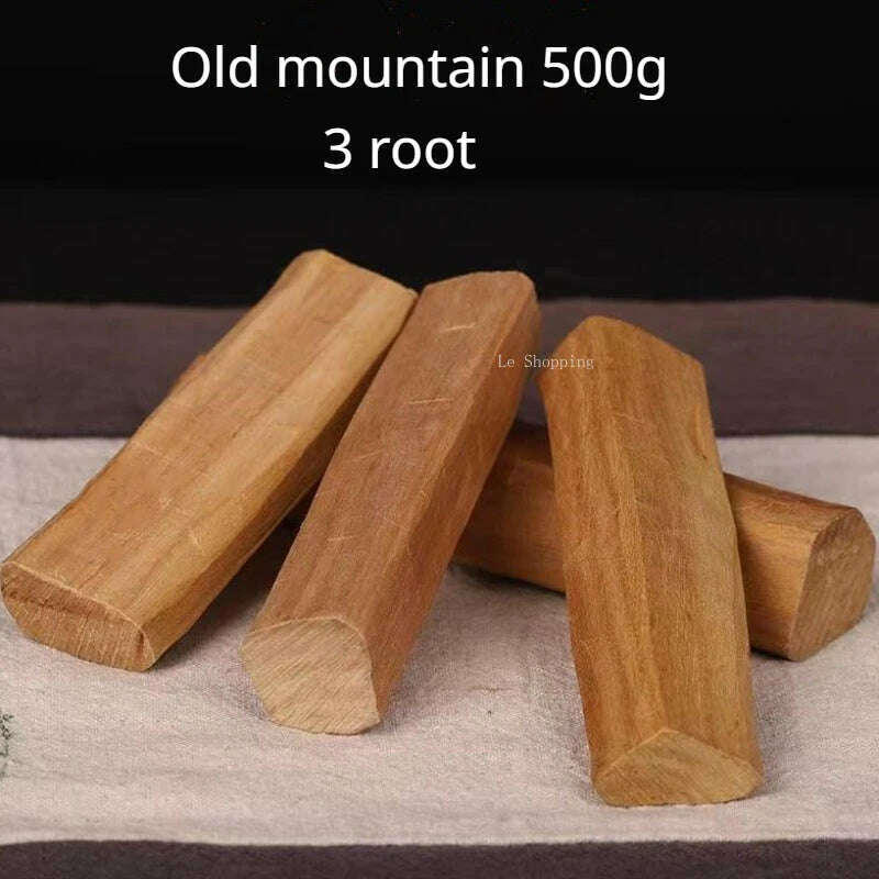 KIMLUD, Old Mountain Sandalwood Log Material Natural Wild African Sandalwood Air Purification Carved Buddha Beads Aromatherapy Material, Old mountain 500g, KIMLUD APPAREL - Womens Clothes