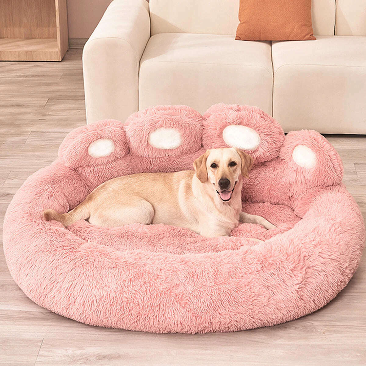 KIMLUD, Pet Dog Sofa Beds for Small Dogs Warm Accessories Large Dog Bed Mat Pets Kennel Washable Plush Medium Basket Puppy Cats Supplies, KIMLUD Womens Clothes