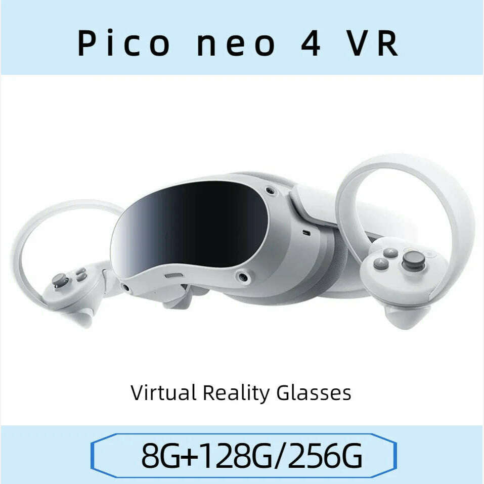 KIMLUD, Pico 4 VR Headset  All-In-One Virtual Reality Headset Pico4 3D VR Glasses 4K+ Display For Metaverse Stream Gaming, 128G / CHINA, KIMLUD APPAREL - Womens Clothes