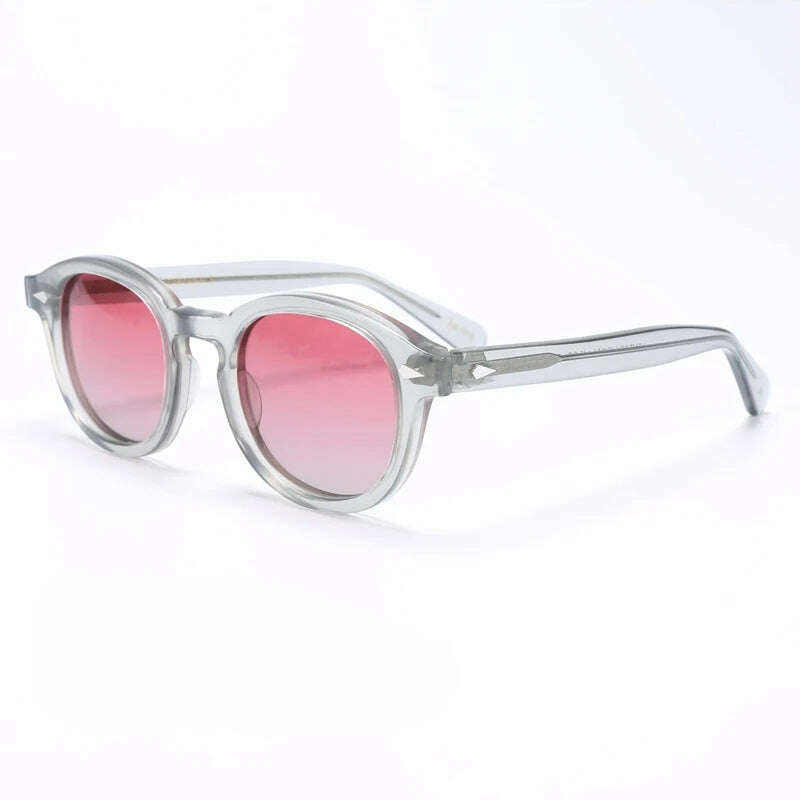 KIMLUD, Polarized Sunglasses Men Brand Lemtosh Johnny Depp Sun Glasses Lens Woman Luxury Vintage Acetate Driver's Shade, KIMLUD Womens Clothes