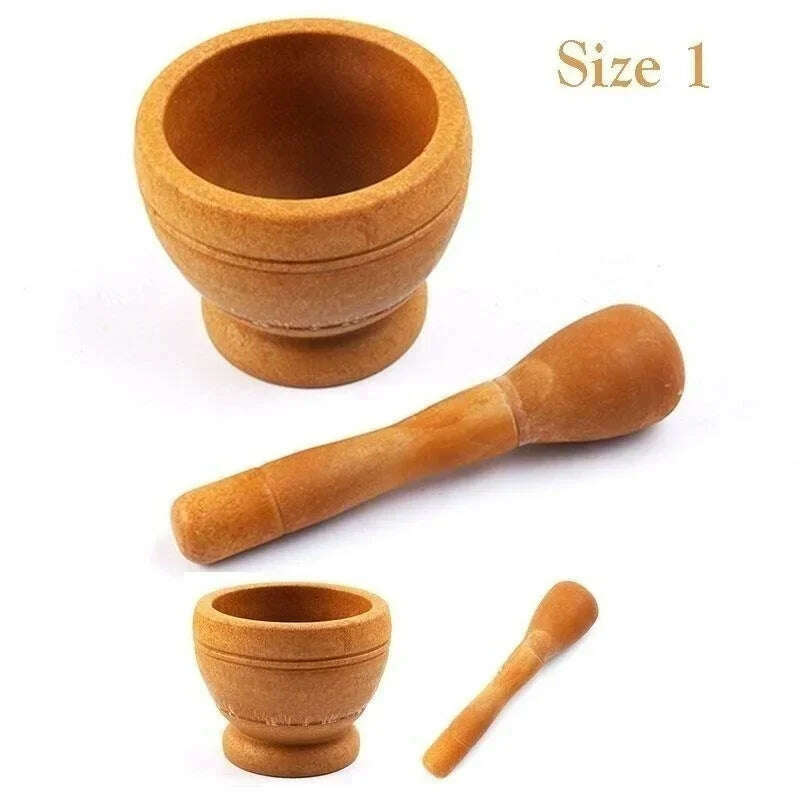 KIMLUD, Resin Setmortar and Pestle Garlic Herb Spice Mixing Grinding Crusher Bowl Restaurant Kitchen Tools, KIMLUD Womens Clothes