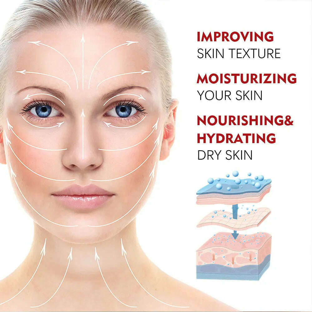 Retinol Anti Aging Face Cream Moisturizing Wrinkle Remover Collagen Hyaluronic Acid Creams Skin Care Cosmetic 50ML - KIMLUD