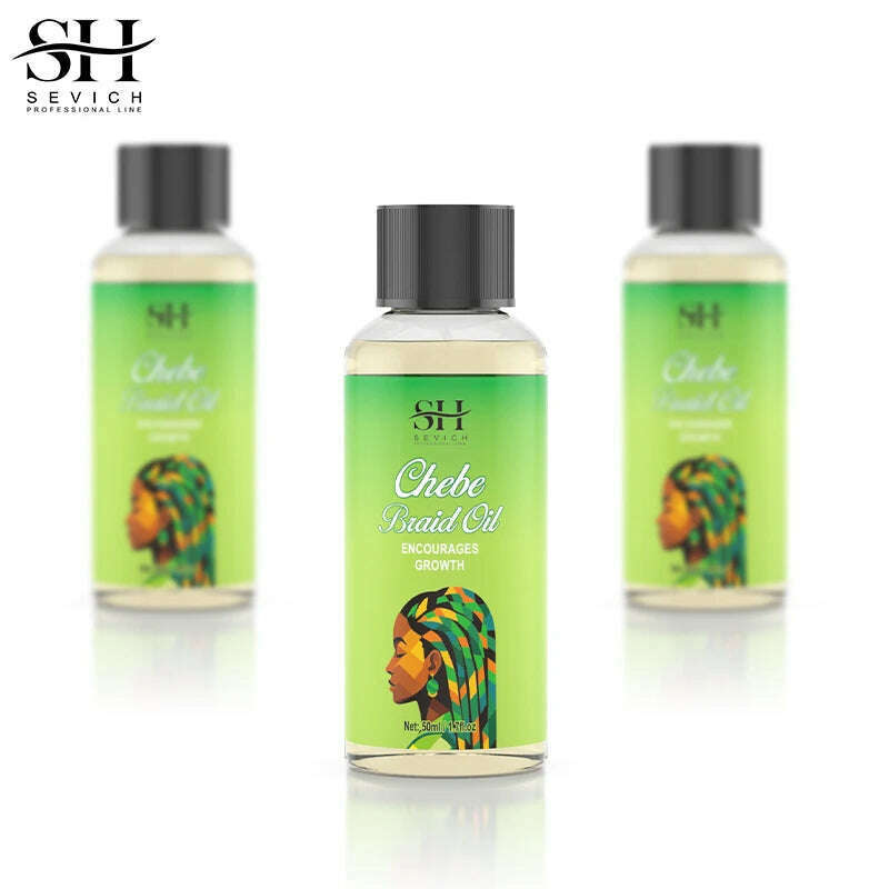 KIMLUD, Sevich Chebe Hair Growth Serum Africa Traction Alopecia Chebe Anti Hair Loss Treatment Crazy Fast Hair Growing Oil Hair Care, light green, KIMLUD APPAREL - Womens Clothes