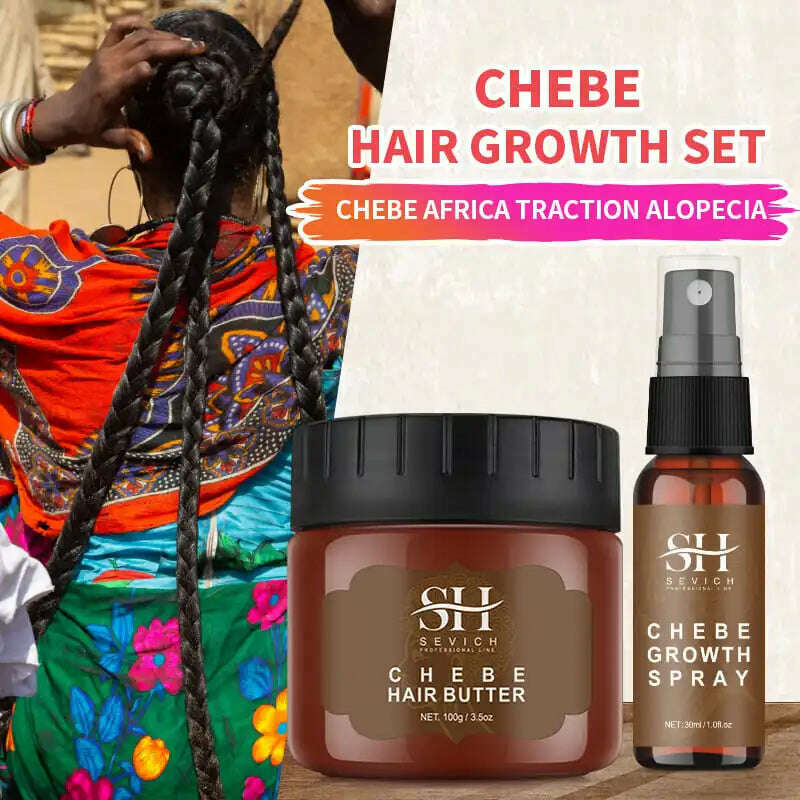 KIMLUD, Sevich Chebe Hair Loss Treatment Spray Traction Alopecia Chebe Powder Essential Oil Africa Crazy Hair Growth Products Hair Care, KIMLUD Womens Clothes