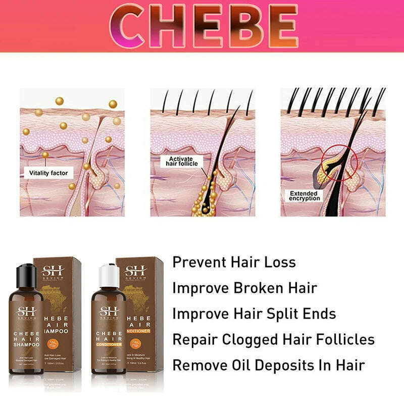 KIMLUD, Sevich Chebe Hair Loss Treatment Spray Traction Alopecia Chebe Powder Essential Oil Africa Crazy Hair Growth Products Hair Care, KIMLUD Womens Clothes