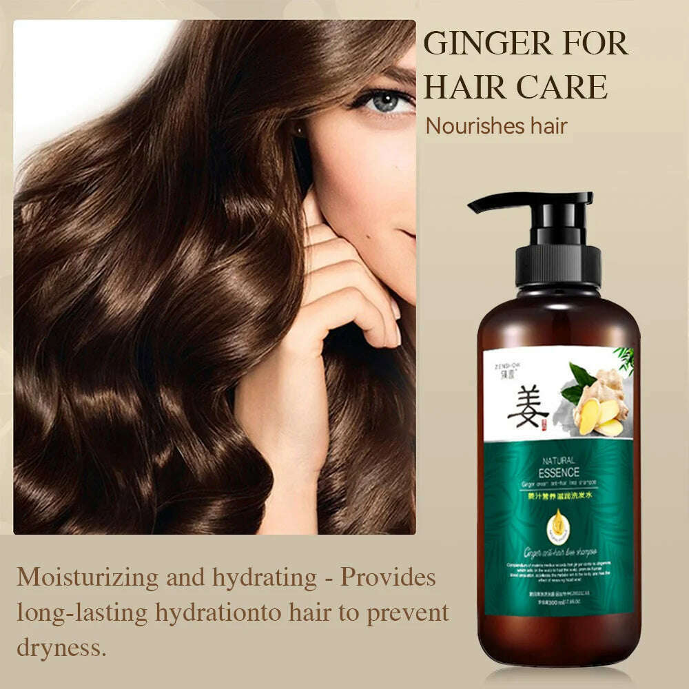 KIMLUD, Silky Softening Nutritional Liquid Hair Oil Ginger essence Natural Extract Smooth Mild Formula Anti itching  Nourishing Clear, KIMLUD Womens Clothes