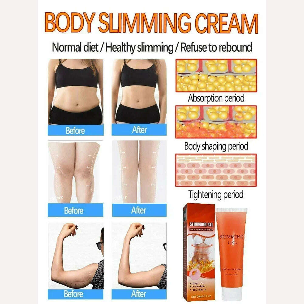 KIMLUD, Slimming Gel Fat Burning  Full Body Sculpting Man 7 Days Powerful Weight Loss Woman Fast Belly Slimming Products Fat Burner, KIMLUD Womens Clothes