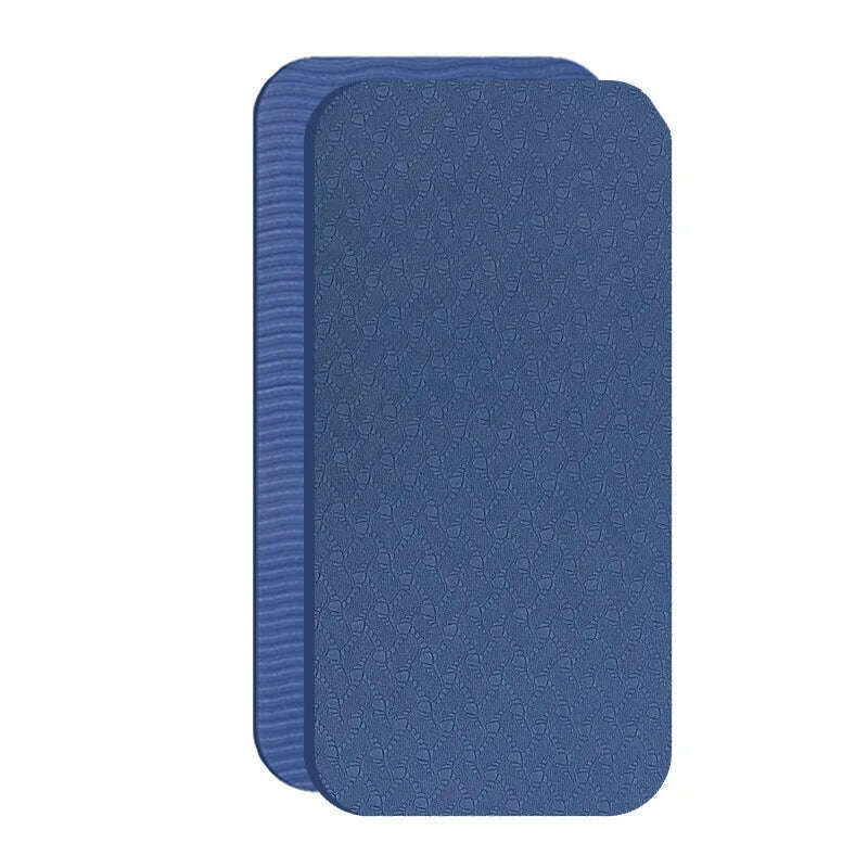 KIMLUD, Small Anti Slip Portable Abdominal Wheel Flat Support Elbow and Knee Pads for Indoor and Outdoor Gym Exercise Yoga Mats, Dark Blue 1cm, KIMLUD APPAREL - Womens Clothes