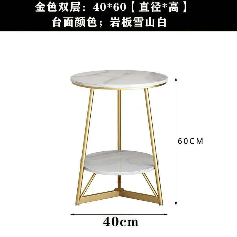 KIMLUD, Small Minimalist White Coffee Table Writing Nordic Dinning Living Room Coffee Tables Hallway Center Koffie Tafels Home Furniture, style 5, KIMLUD APPAREL - Womens Clothes