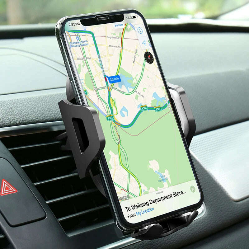 KIMLUD, Sucker Car Phone Holder Mount Stand GPS Telefon Mobile Cell Support For iPhone 13 12 11 Pro Max X 7 8 Xiaomi Huawei Samsung, KIMLUD Womens Clothes