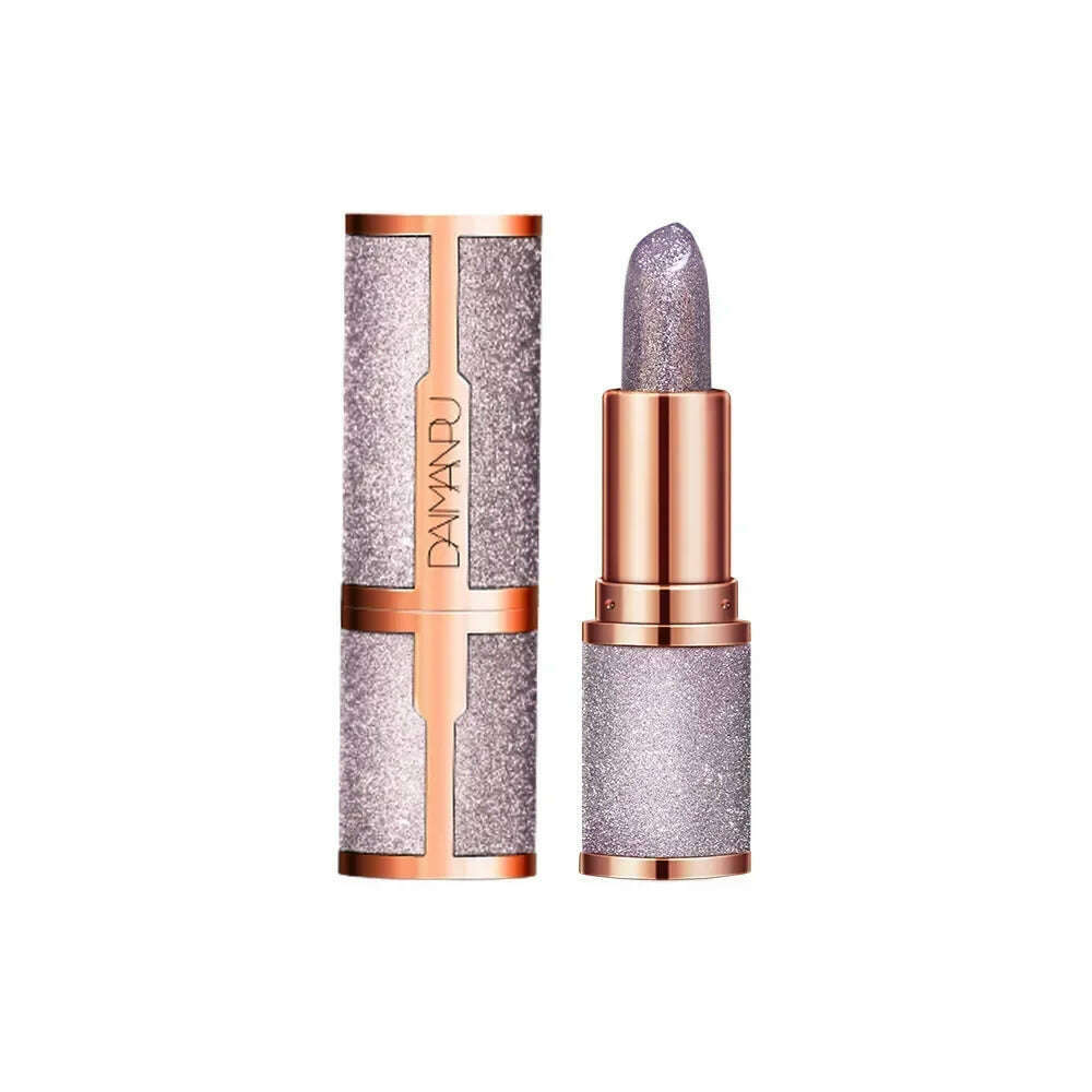 KIMLUD, Temperature Color Changing Glitter Lipstick Waterproof Long Lasting Lipgloss Stick, D2-03, KIMLUD APPAREL - Womens Clothes