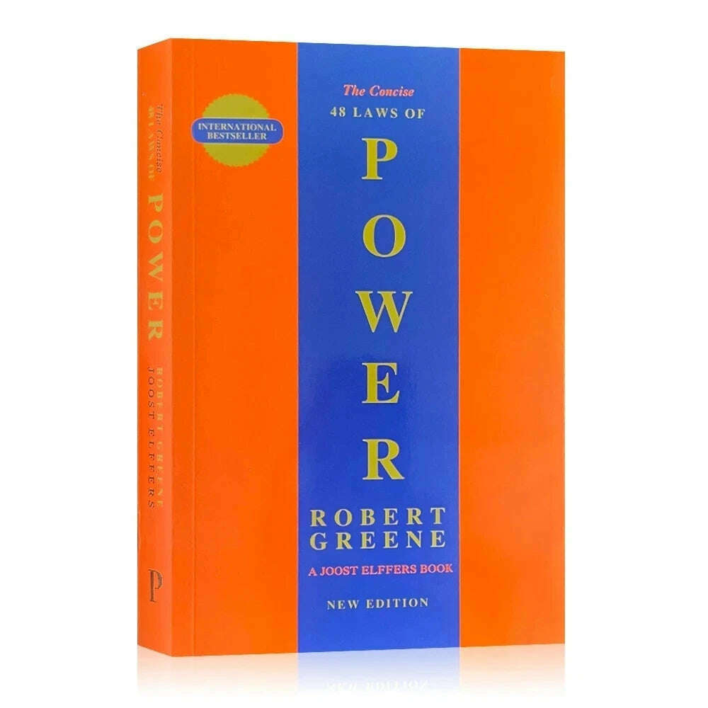 The Concise 48 Laws of Power English Book By Robert Greene Political Leadership Political Philosophy Motivation Books For Adult - KIMLUD