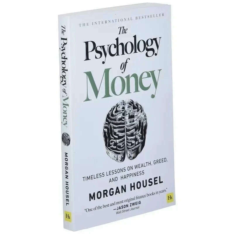 KIMLUD, The Psychology of Money: Timeless Lessons on Wealth, Greed, and Happiness Finance Books for Adult, 1 book, KIMLUD APPAREL - Womens Clothes