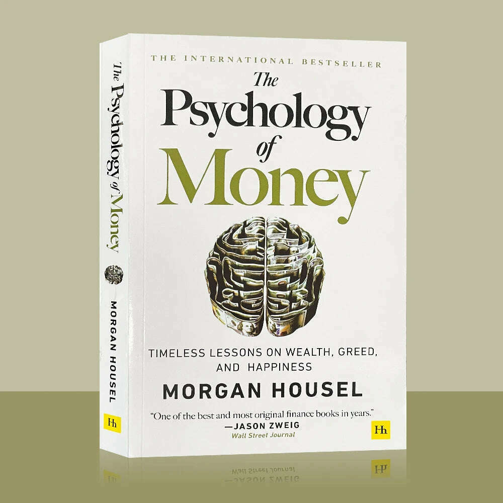 The Psychology of Money: Timeless Lessons on Wealth, Greed, and Happiness Finance Books for Adult - KIMLUD