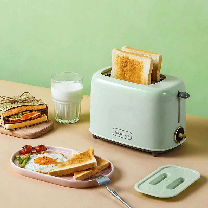 KIMLUD, Toaster household slice heating sandwich breakfast machine small toaster automatic soil toaster sandwich maker toast, KIMLUD Womens Clothes