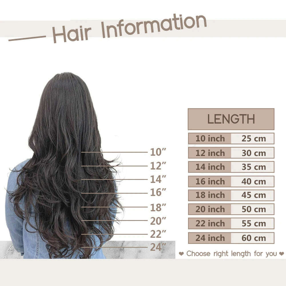 KIMLUD, Ugeat U Tip Hair Extension Human Hair 1g/s Nail U Tip Hair For Women 14-24" Pre Bonded Hair Extensions 50g/100g Keratin Tip Hair, KIMLUD Womens Clothes