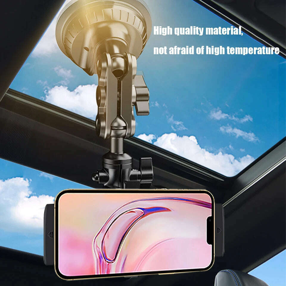 KIMLUD, Universal Metal Tablet Phone Holder in Car Ball Head Bracket Suction Cup Mount 360 Rotation Stand for iPad 12.9" Samsung Xiaomi, KIMLUD Womens Clothes