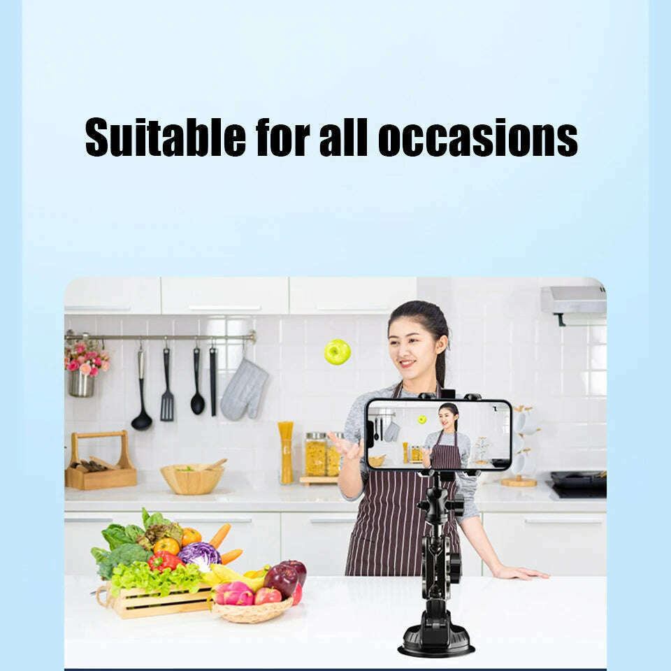 KIMLUD, Universal Metal Tablet Phone Holder in Car Ball Head Bracket Suction Cup Mount 360 Rotation Stand for iPad 12.9" Samsung Xiaomi, KIMLUD Womens Clothes