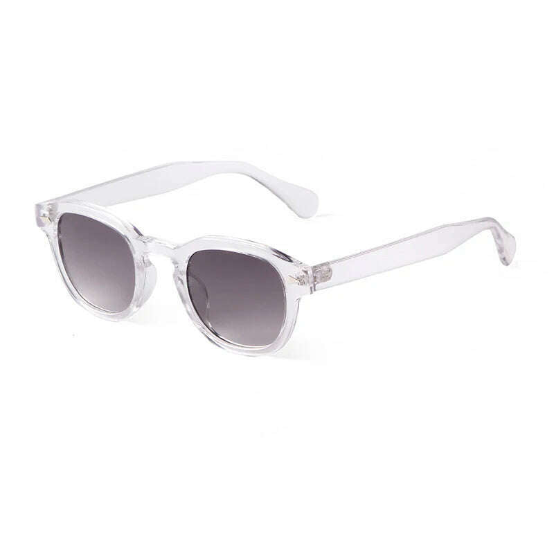 KIMLUD, Vintage Tortoise Shell Round Sunglasses Women Men 2024 Brand Design Retro Rivet Yellow Blue Lens Square Sun Glasses Female UV400, C7 / CHINA / as picture, KIMLUD Womens Clothes