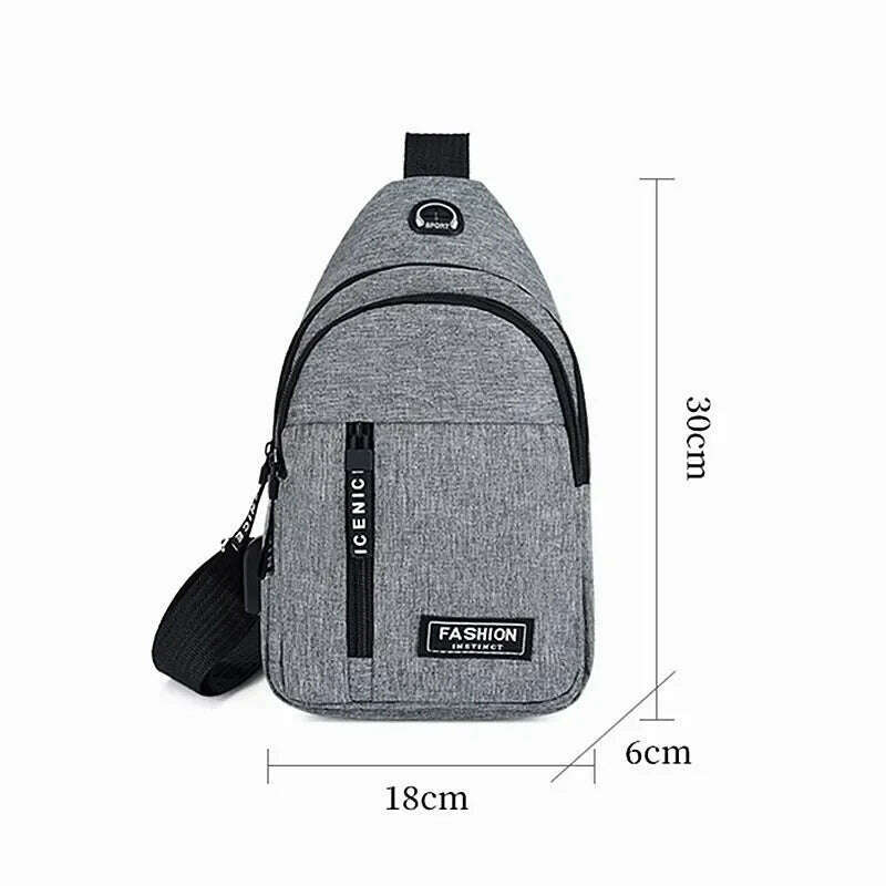 KIMLUD, Waist Chest Bag Small Canvas Chest Pack for Men Women Crossbody Bags Hip Hop Streetwear Bag Fanny Pack Multifunction Mini Belt, KIMLUD Womens Clothes