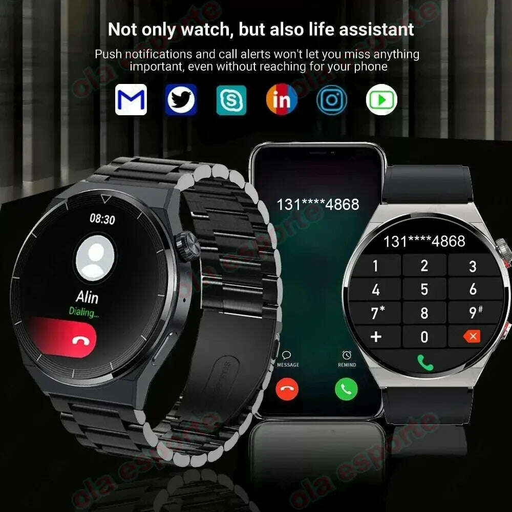 KIMLUD, Watch 4 Pro Smart Watch for Men Women Gift 2024 New in Sport SmartWatch Ultimate Design Bluetooth Phone Call WristWatch GPS Band, KIMLUD Womens Clothes