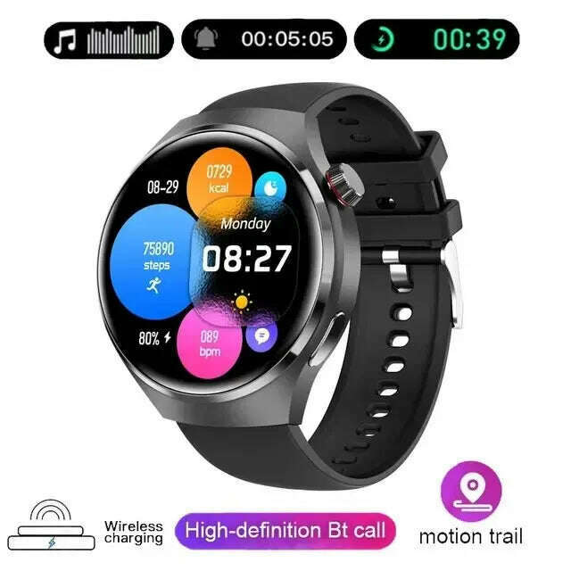 KIMLUD, Watch 4 Pro Smart Watch for Men Women Gift 2024 New in Sport SmartWatch Ultimate Design Bluetooth Phone Call WristWatch GPS Band, watchsBkBOX, KIMLUD APPAREL - Womens Clothes