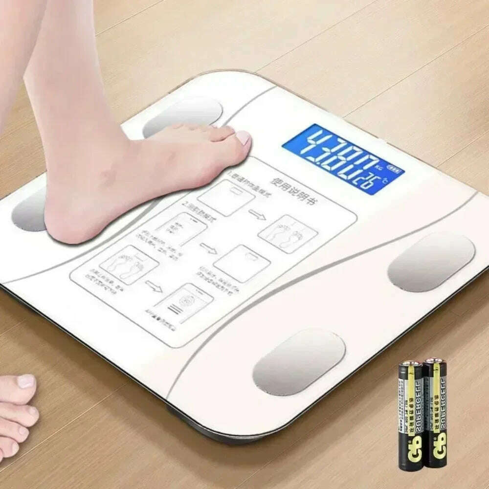 KIMLUD, Weighing Scale Healthy Smart Height Body Fat Scale Home Charging Healthy Body Scale Weight Scale Electronic Scale, KIMLUD Womens Clothes