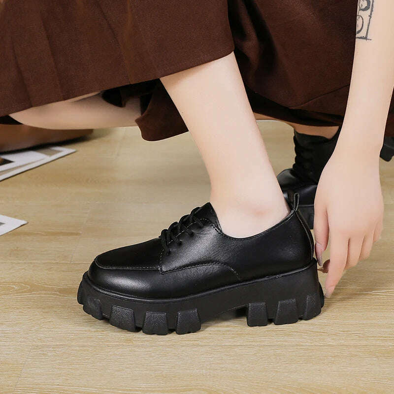 Women&#39;s Shoes 2022 Pumps Platform with Heels Loafers Sneakers Moccasin Woman Mary Janes Dress Luxury Black Elegant Party Sandals - KIMLUD