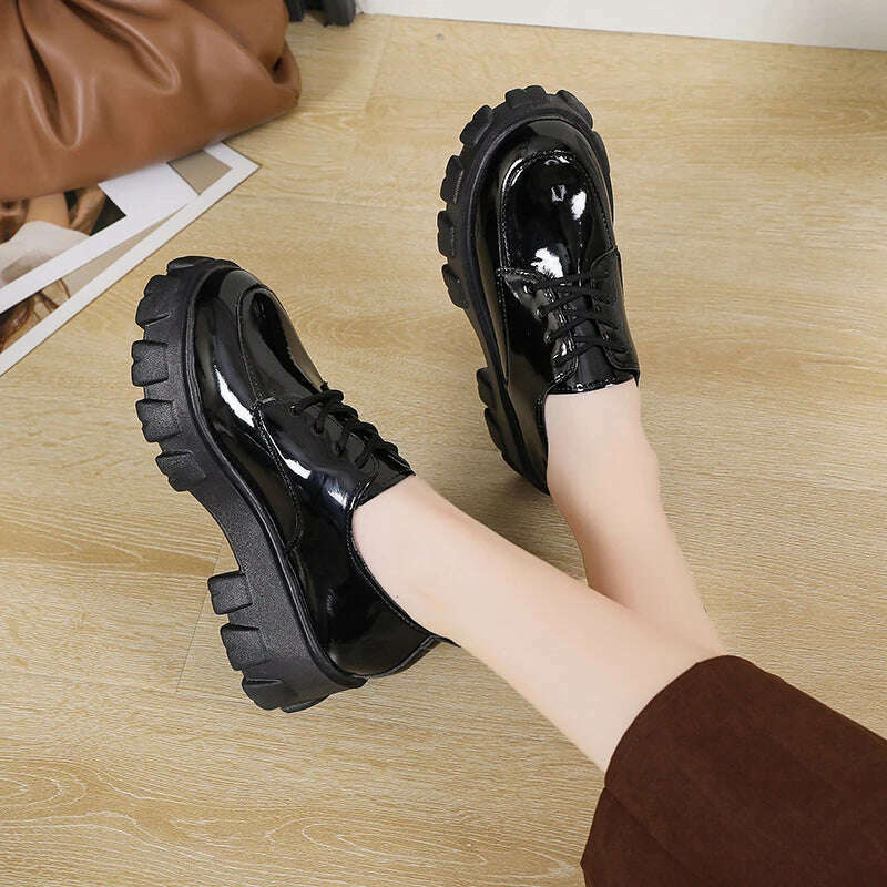 Women&#39;s Shoes 2022 Pumps Platform with Heels Loafers Sneakers Moccasin Woman Mary Janes Dress Luxury Black Elegant Party Sandals - KIMLUD