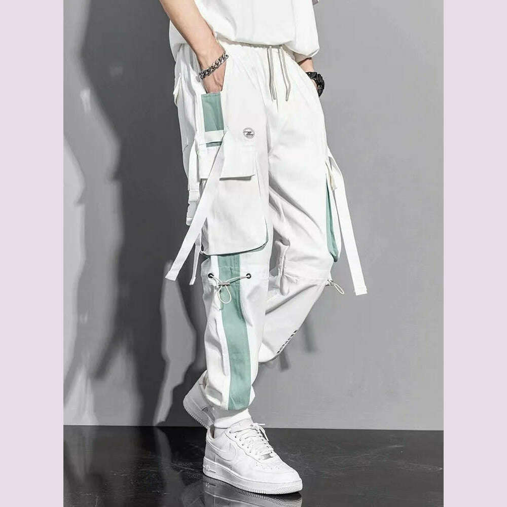 KIMLUD, Work pants for men's summer new Korean style fashionable casual pants, KIMLUD Womens Clothes