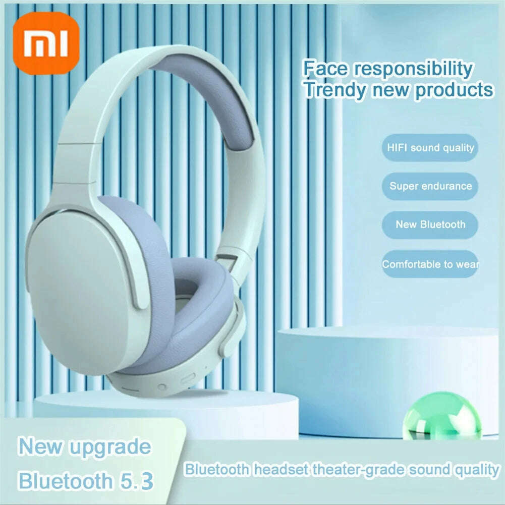 KIMLUD, Xiaomi Headphones P2961 Wireless Bluetooth 5.3 Original Earphone Stereo HIFI Headset Game Earbuds With Mic For Samsung iPhone, KIMLUD Womens Clothes