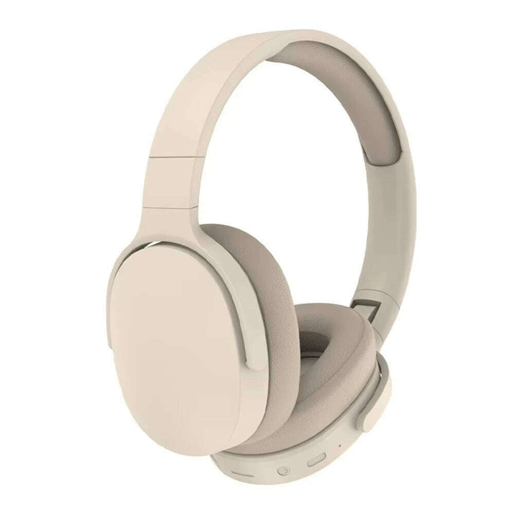 KIMLUD, Xiaomi Headphones P2961 Wireless Bluetooth 5.3 Original Earphone Stereo HIFI Headset Game Earbuds With Mic For Samsung iPhone, Khaki, KIMLUD APPAREL - Womens Clothes